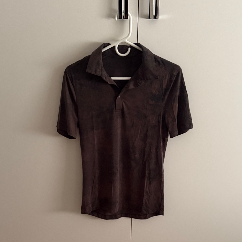lululemon athletica Rich Brown Polo Shirt